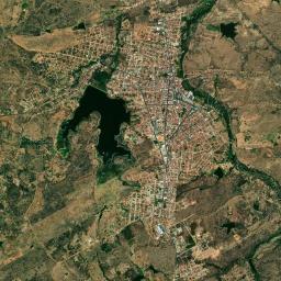 Pau dos Ferros High Resolution Satellite Map