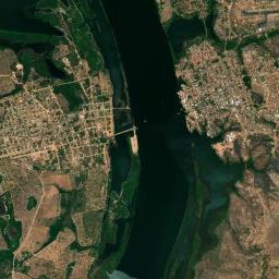 Carolina High Resolution Satellite Map