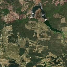 Água Branca High Resolution Satellite Map