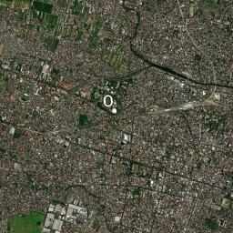 Kota Surakarta High Resolution Satellite Map
