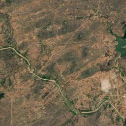 Coxixola High Resolution Satellite Map