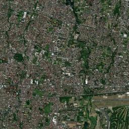 Depok High Resolution Satellite Map