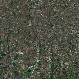 Kota Yogyakarta High Resolution Satellite Map