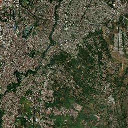 Kota Malang High Resolution Satellite Map