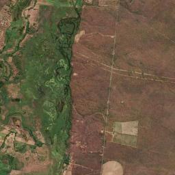 Colônia do Gurguéia High Resolution Satellite Map