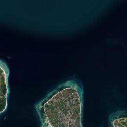 Gili Air High Resolution Satellite Map