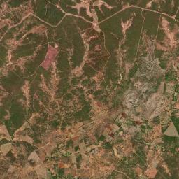 Queimada Nova High Resolution Satellite Map