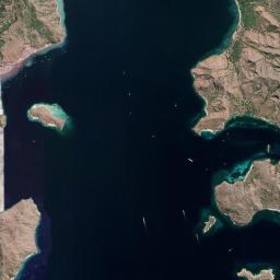 Komodo High Resolution Satellite Map