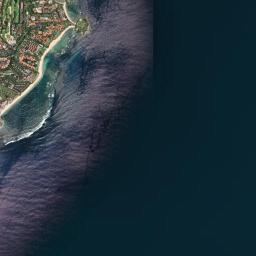 Nusa Dua High Resolution Satellite Map