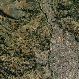 Huaraz High Resolution Satellite Map