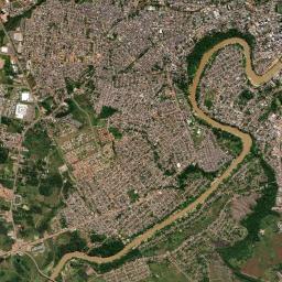 Rio Branco High Resolution Satellite Map