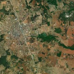 Euclides da Cunha High Resolution Satellite Map