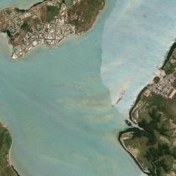 Thursday Island High Resolution Satellite Map