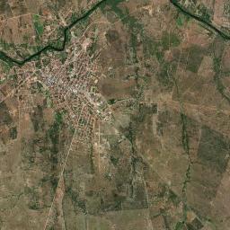 Queimadas High Resolution Satellite Map