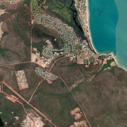 Nhulunbuy High Resolution Satellite Map