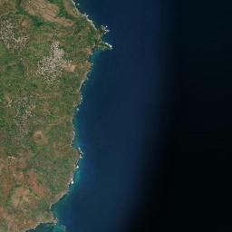 Antsahé High Resolution Satellite Map