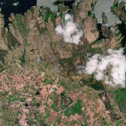 Cabaceiras do Paraguaçu High Resolution Satellite Map