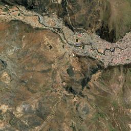 Huancavelica High Resolution Satellite Map