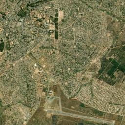 Huambo High Resolution Satellite Map