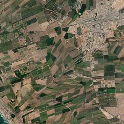 San Vicente de Cañete High Resolution Satellite Map