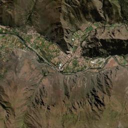 Ollantaytambo High Resolution Satellite Map