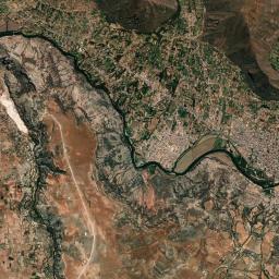 Urubamba High Resolution Satellite Map