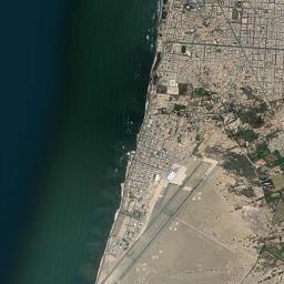 Pisco High Resolution Satellite Map