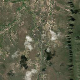 Contendas do Sincorá High Resolution Satellite Map