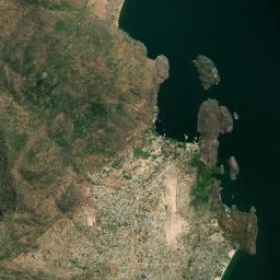 Monkey Bay High Resolution Satellite Map