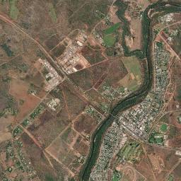 Katherine South High Resolution Satellite Map