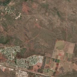 Katherine East High Resolution Satellite Map