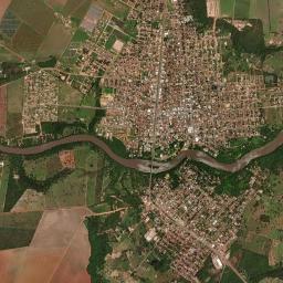 Nova Xavantina High Resolution Satellite Map