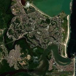 Ilhéus High Resolution Satellite Map