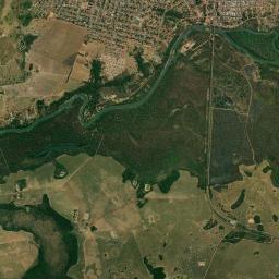 Barra do Bugres High Resolution Satellite Map