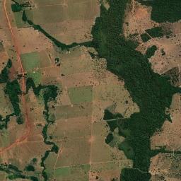 Salto do Céu High Resolution Satellite Map