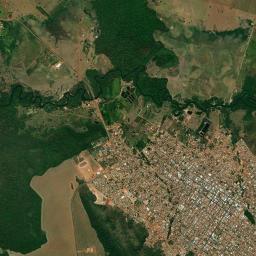 Pontes e Lacerda High Resolution Satellite Map