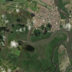 Canavieiras High Resolution Satellite Map