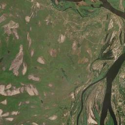 Senanga High Resolution Satellite Map