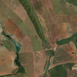 Natalândia High Resolution Satellite Map