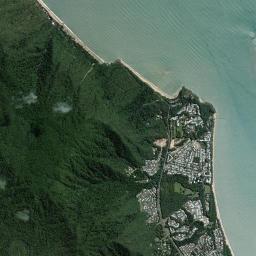 Palm Cove High Resolution Satellite Map