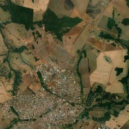 Piracanjuba High Resolution Satellite Map