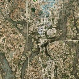 Oshikango High Resolution Satellite Map