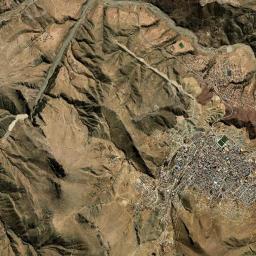 Llallagua High Resolution Satellite Map