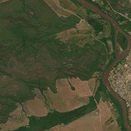 Coxim High Resolution Satellite Map