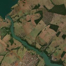 Caçu High Resolution Satellite Map