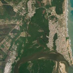 Conceição da Barra High Resolution Satellite Map