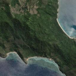 Palm Island High Resolution Satellite Map