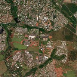Uberlândia, MG locator map