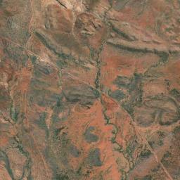 Aerial view of Warrego Fossicking Area