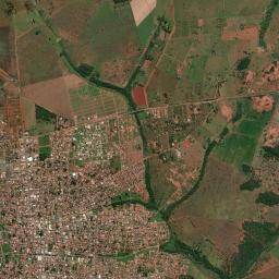 Paranaíba High Resolution Satellite Map